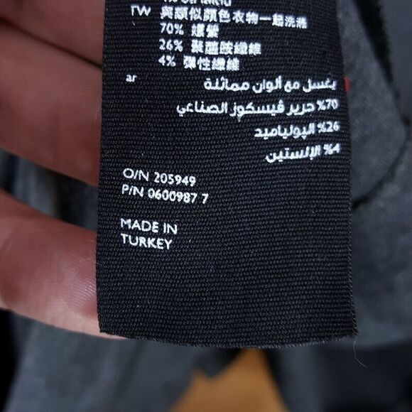 COS Dress Womens Size 42 Gray Midi Sheath Ponte Stretch Dolman Sleeve US 12 - Picture 5 of 9